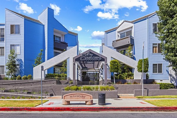 Enclave Apartments: Contemporary luxury apartment building in urban setting