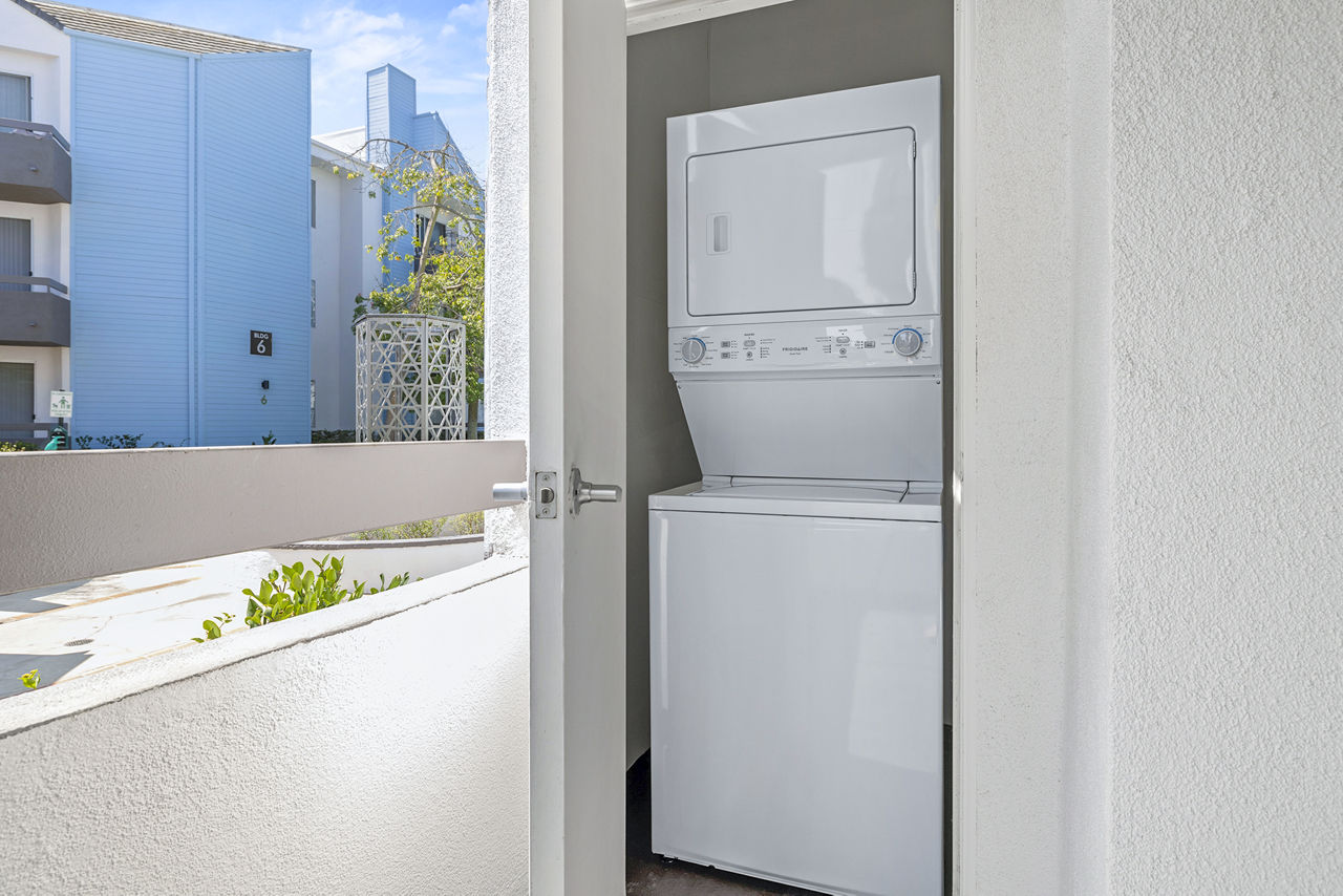 Laundry room at Enclave
