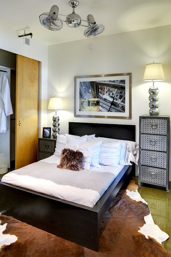 bedroom at Potrero Launch Apartments