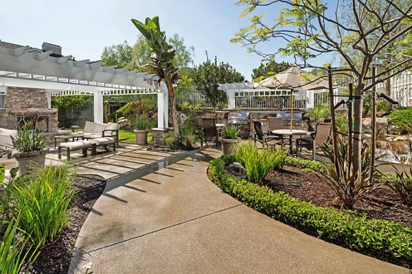 grill area at Channel Point Apartments