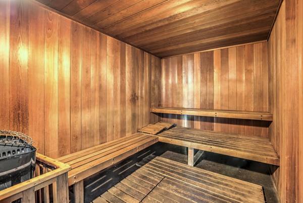 Sauna at The Tower at Hollywood Hills