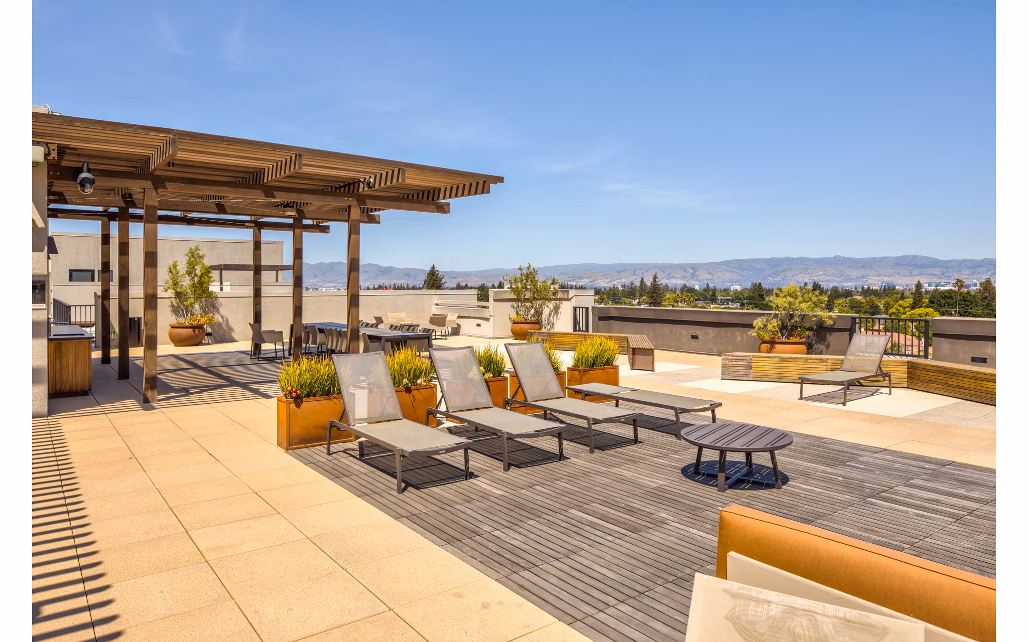 patio/balcony at The Dudley Apartments