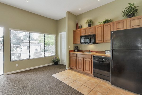 kitchen at Bellepark East Apartments 