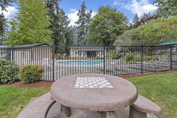 patio at Bellepark East Apartments 
