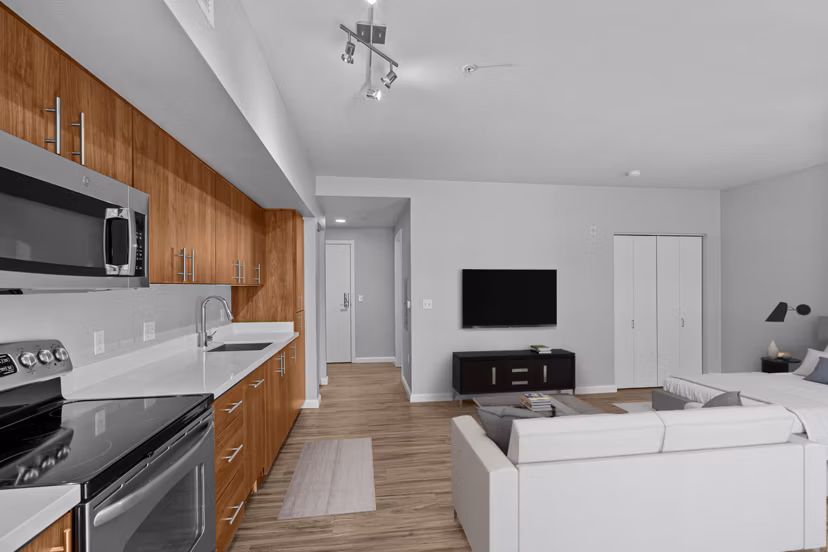 kitchen at Franklin Ide Apartments