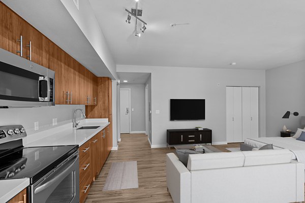 kitchen at Franklin Ide Apartments