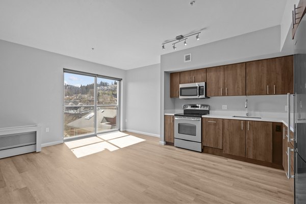 kitchen at Franklin Ide Apartments