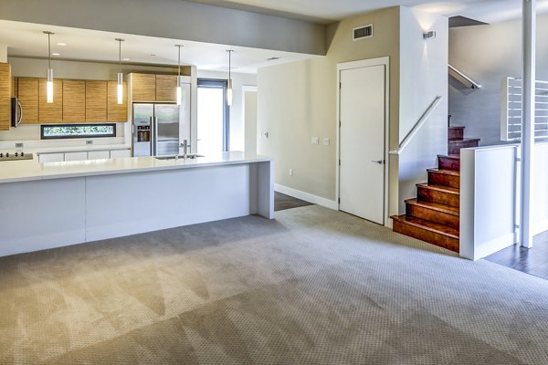 kitchen at Levare Apartments