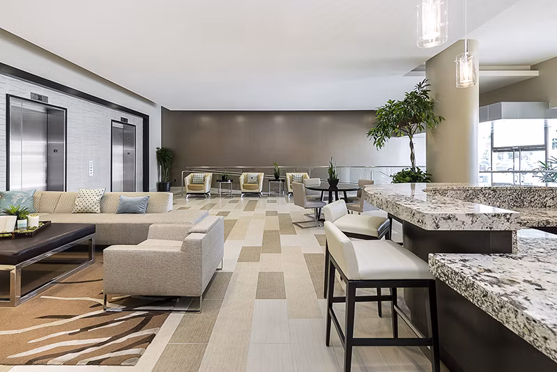 clubhouse at Wilshire Vermont Station Apartments