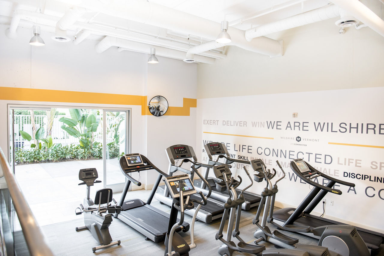 Gym at Wilshire Vermont (2 of 2)