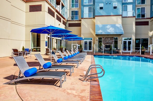 pool at Apex Apartments