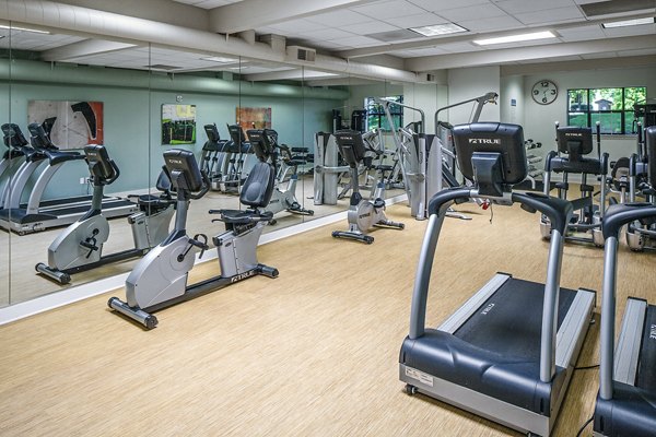 fitness center at Parkridge Apartments