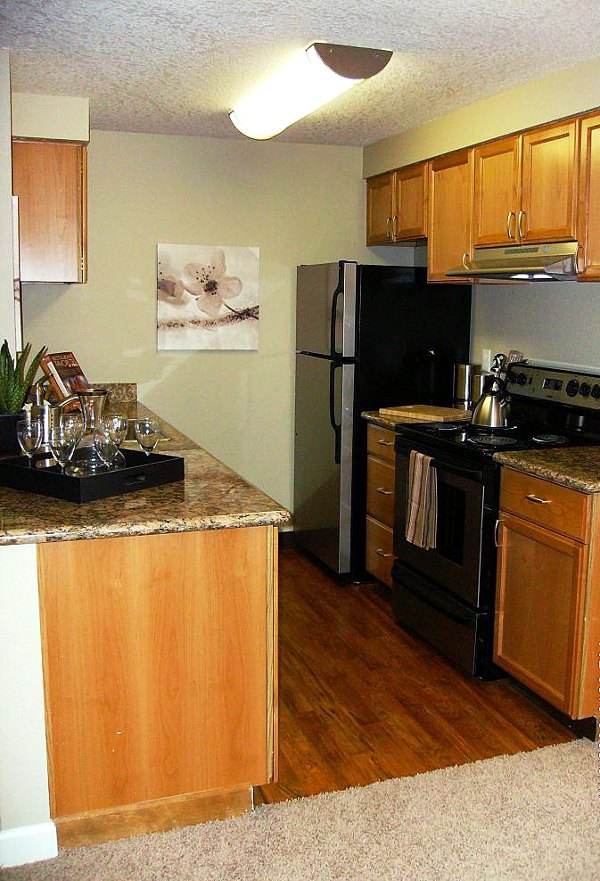 kitchen at Parkridge Apartments
