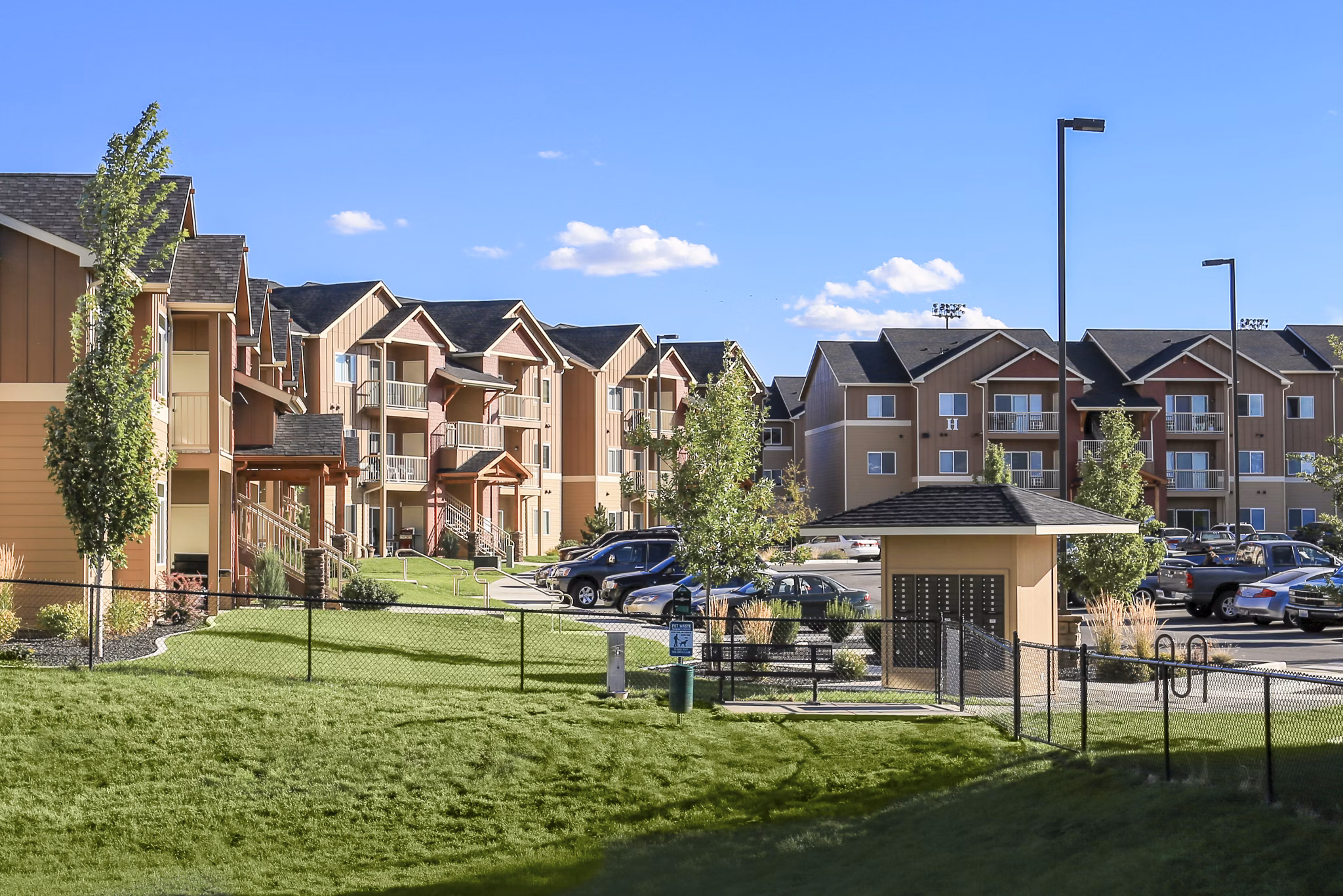 dog park at The Homestead Apartments