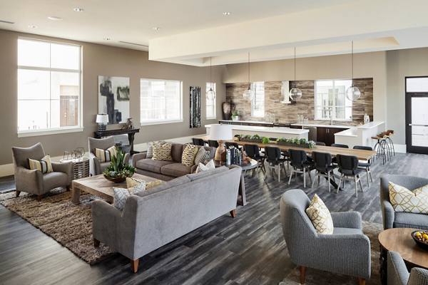 clubhouse at Field House at Bay Meadows Apartments