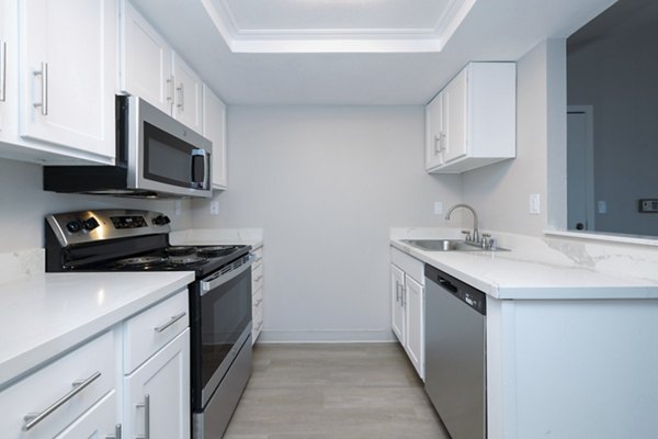 kitchen at Vue at 3600 Apartments