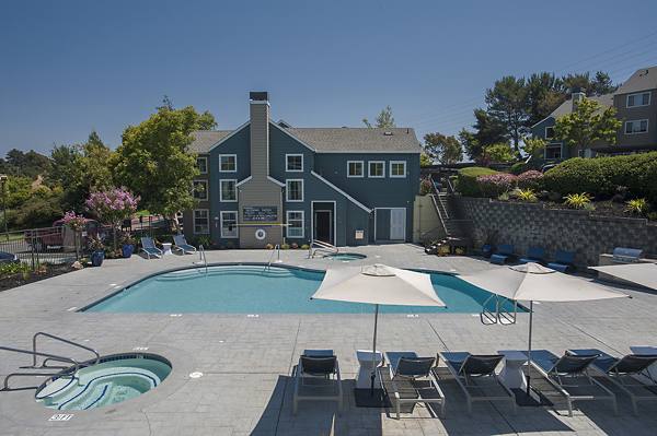 pool at Vue at 3600 Apartments