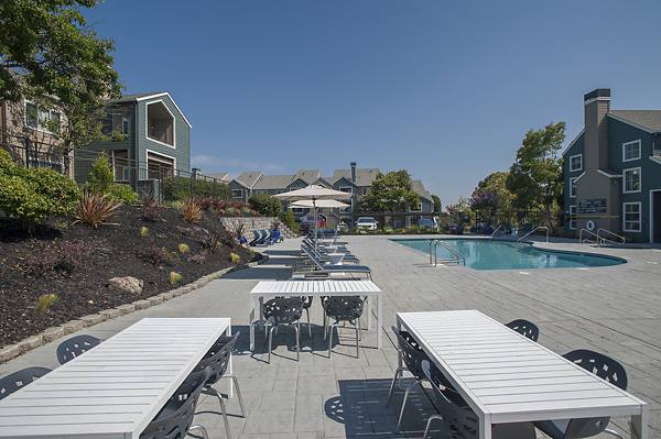 pool at Vue at 3600 Apartments