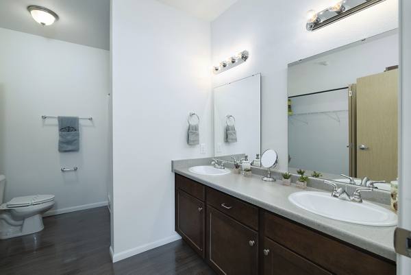 bathroom at Regency Apartments