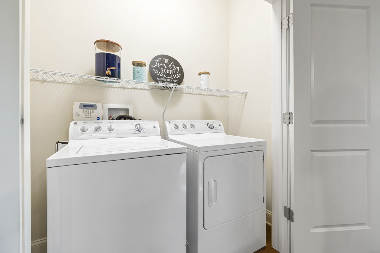 Laundry room at Parkside Place Apartments