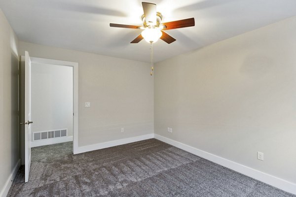 bedroom at Creekstone Twin Homes