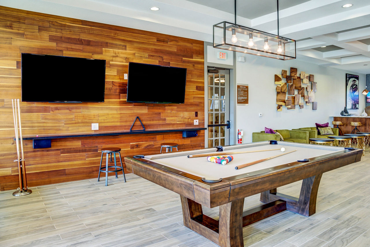 Game room at Dalian Monterrey Village Apartments