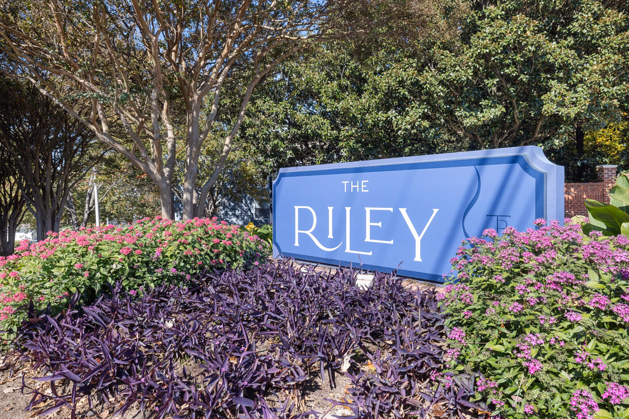exterior at The Riley Apartments 