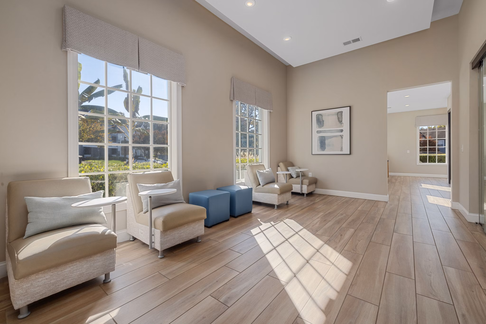 clubhouse at The Riley Apartments 