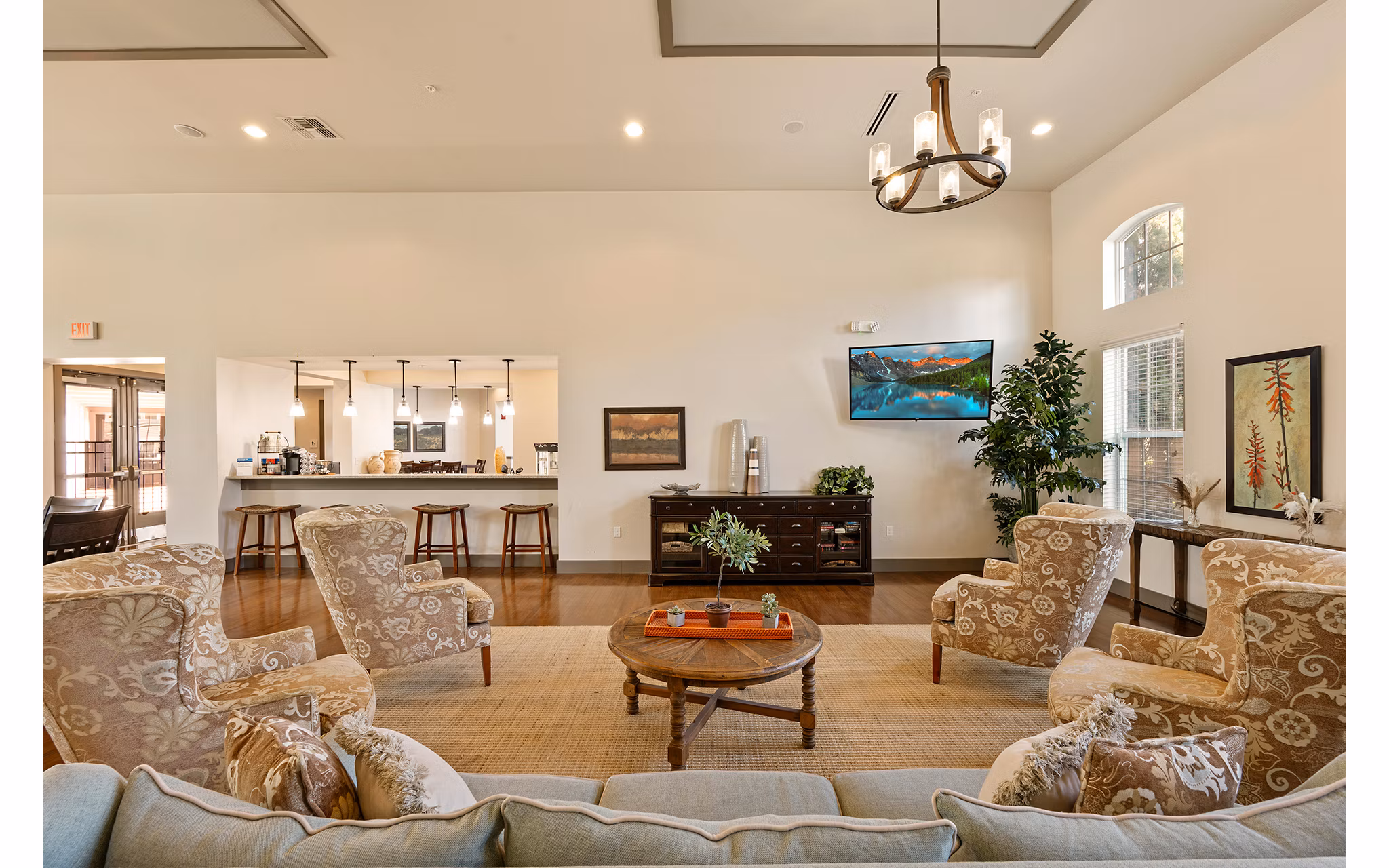 clubhouse at The Vineyards at Hammock Ridge Apartments 