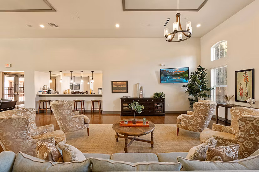 clubhouse at The Vineyards at Hammock Ridge Apartments 