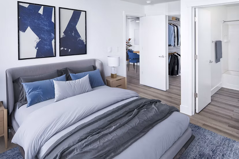 bedroom at Arbor Heights Apartments