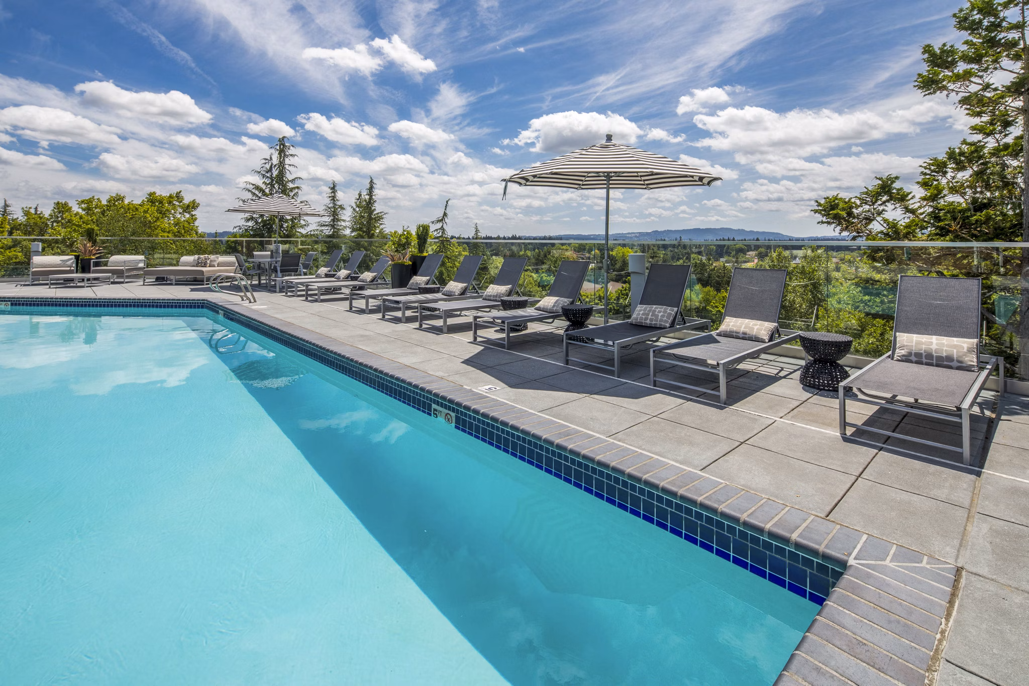 pool at Arbor Heights Apartments