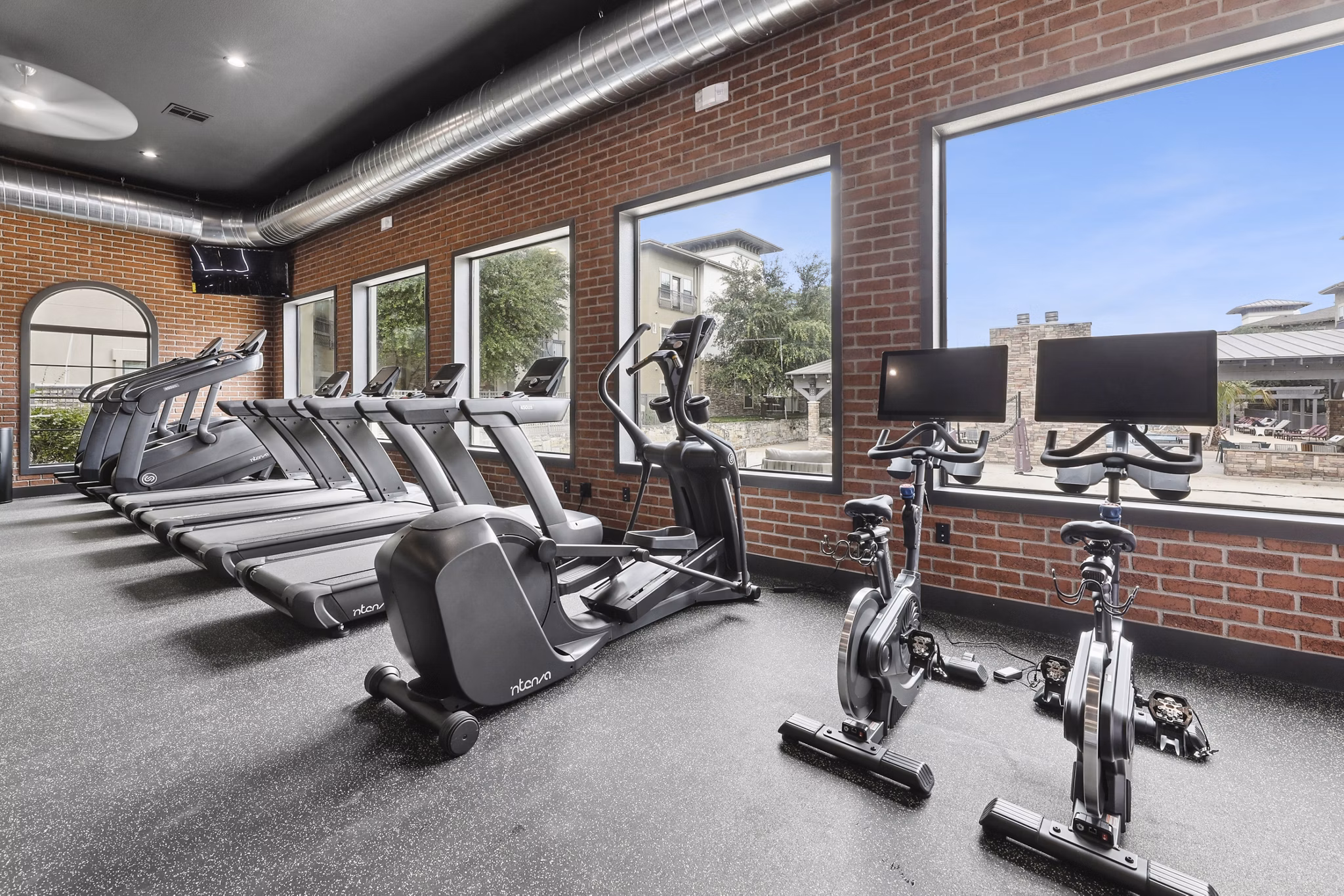 Fitness Center at Uptown Apartments
