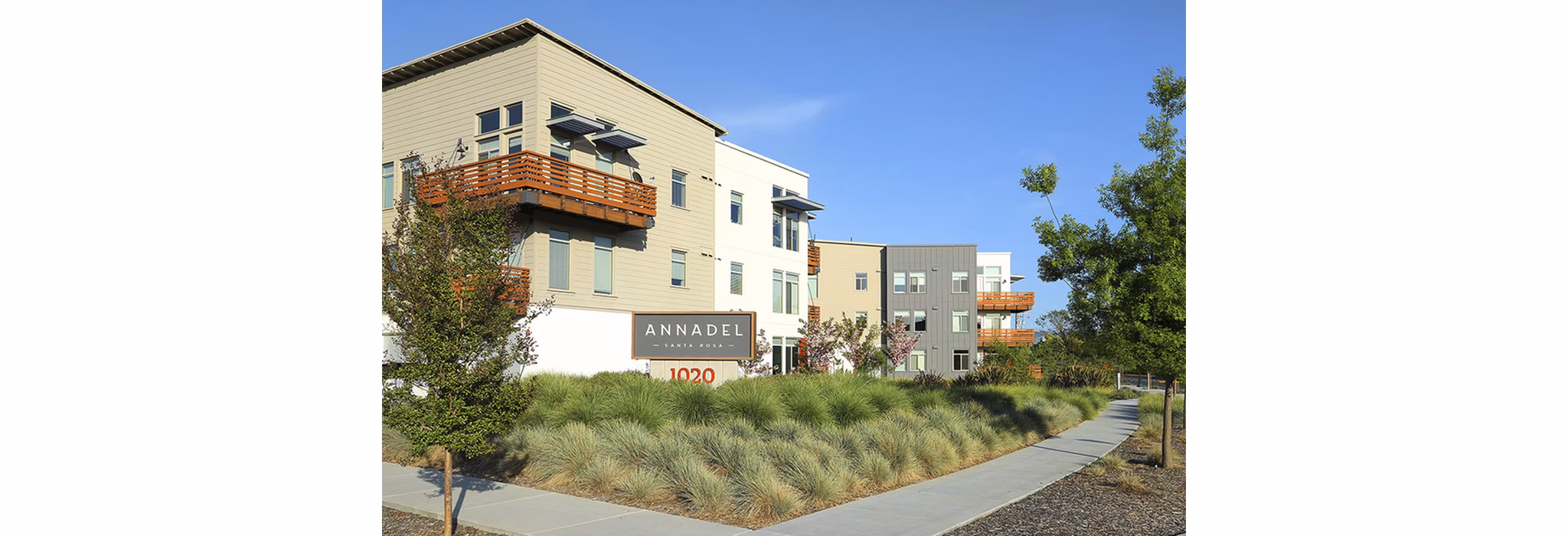 exterior at Annadel Apartments