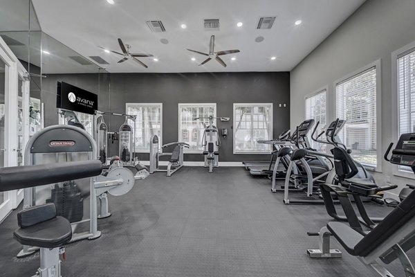 fitness center t Avana Cypress Creek Apartments 