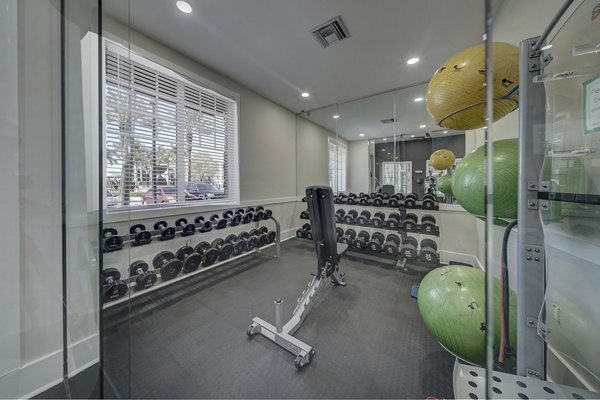 fitness center t Avana Cypress Creek Apartments 