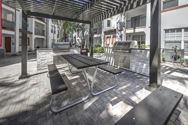 grill area at Avana Cypress Creek Apartments 