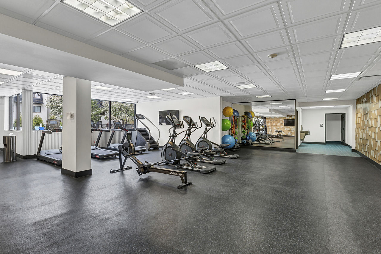 Gym at Albion On Lake Cook (1 of 3)
