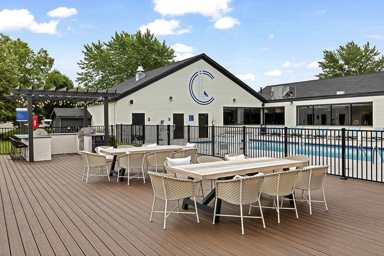 Grill area at Albion On Lake Cook (2 of 2)