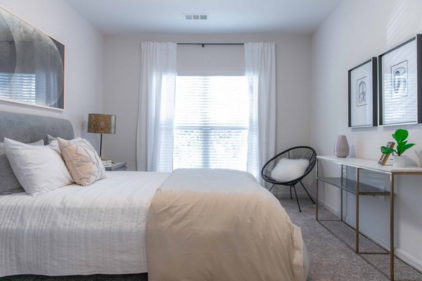 bedroom at The Residences at Springfield Station Apartments
