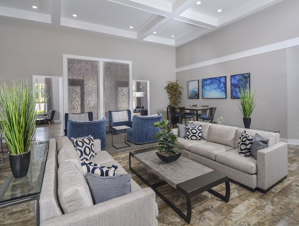 clubhouse at The Residences at Springfield Station Apartments
