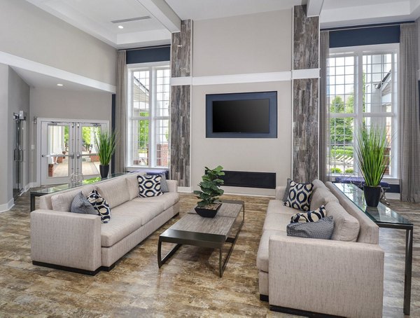 clubhouse at The Residences at Springfield Station Apartments