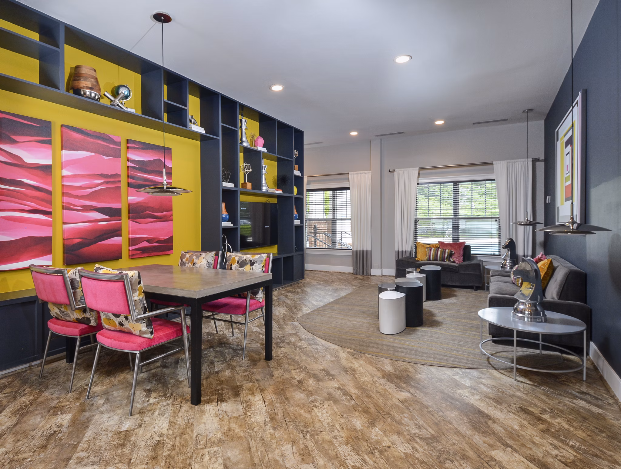 clubhouse at The Residences at Springfield Station Apartments