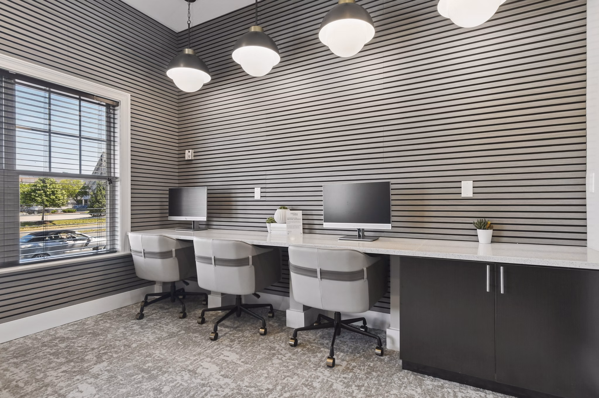 clubhouse at The Residences at Springfield Station Apartments