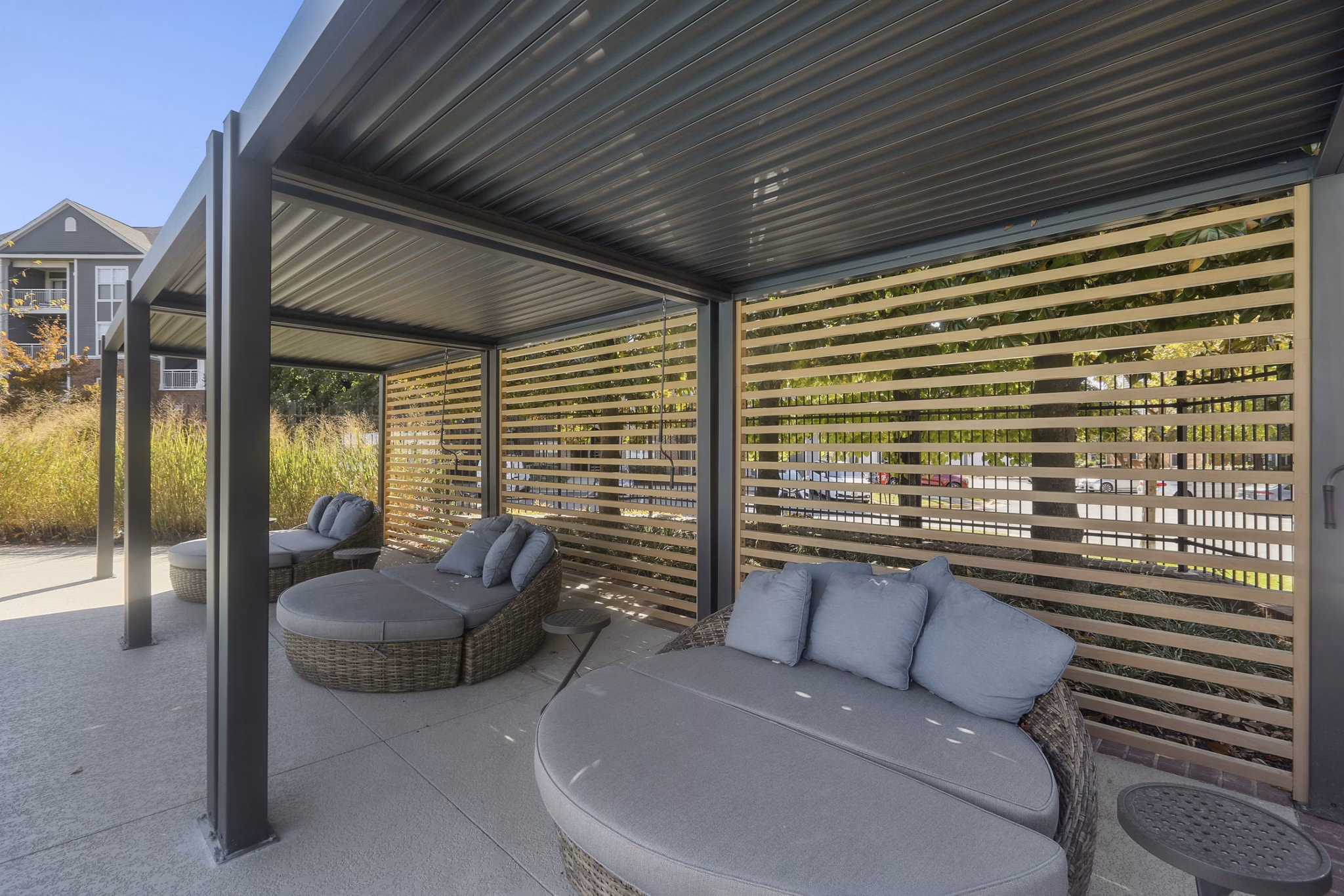 pool at The Residences at Springfield Station Apartments