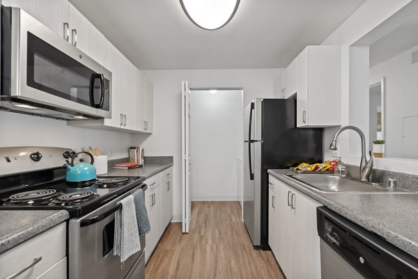 kitchen at Whitewater Park Apartments