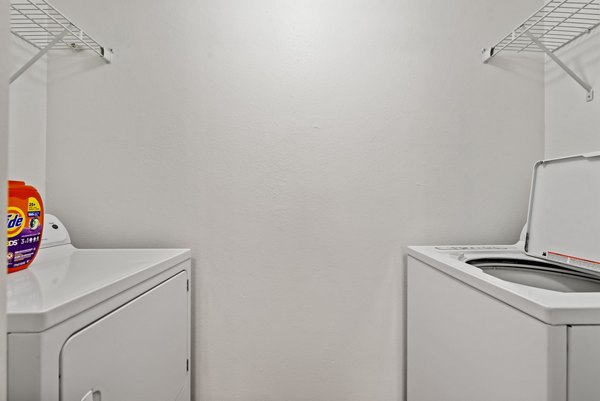 laundry room at Whitewater Park Apartments