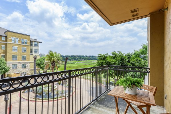 patio/balcony at Artessa at Quarry Village Apartments