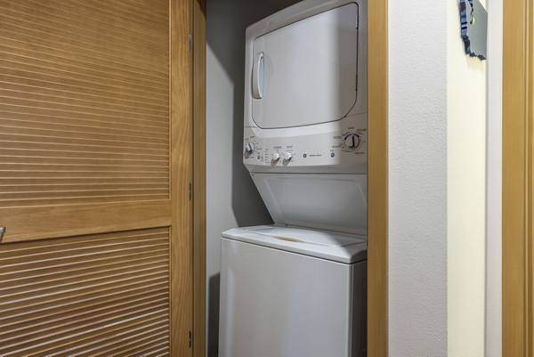 laundry room at The Luke Apartments