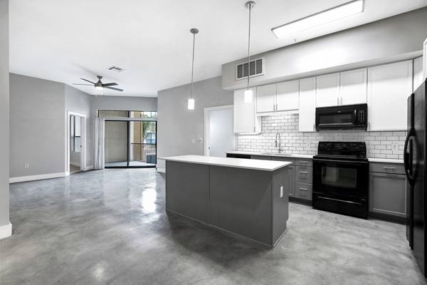 kitchen at Residences at the Triangle Apartments